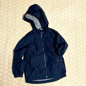 Navy blue Gap Kids rain coat
